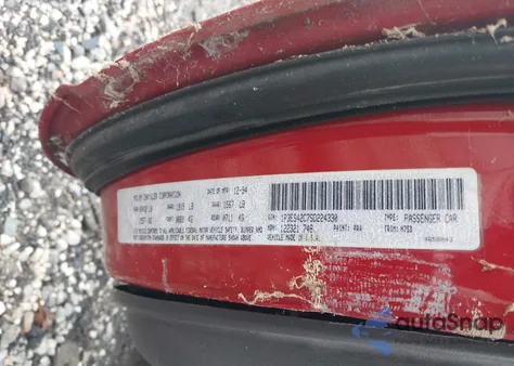 1995 Plymouth Neon Highline из США, поврежденный, VIN 1P3ES42C7SD224330